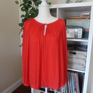 Jennifer Lopez Red Blouse